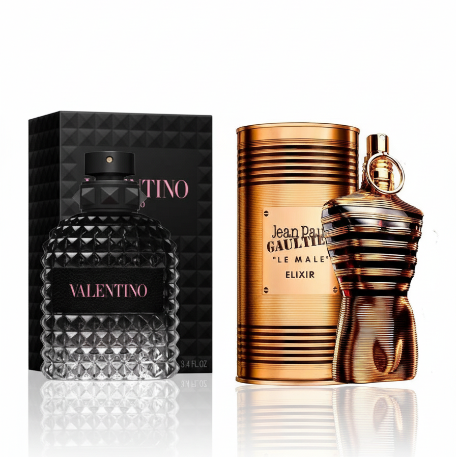 DUO JEAN PAUL ELIXIR Y VALENTINO 100 ML